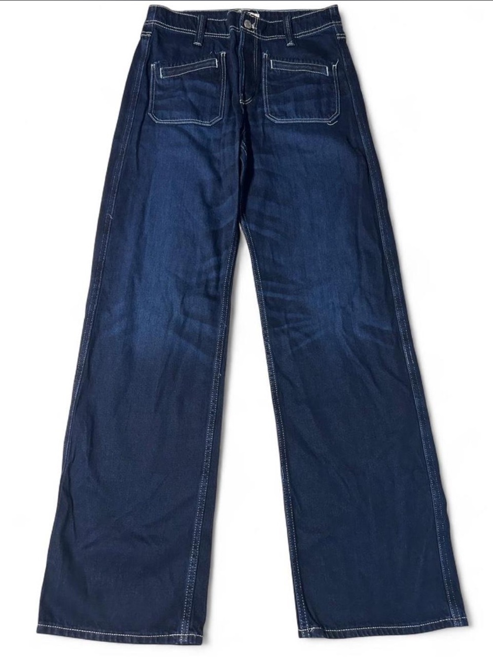 We The Free Wide Leg Patch Pocket Jeans